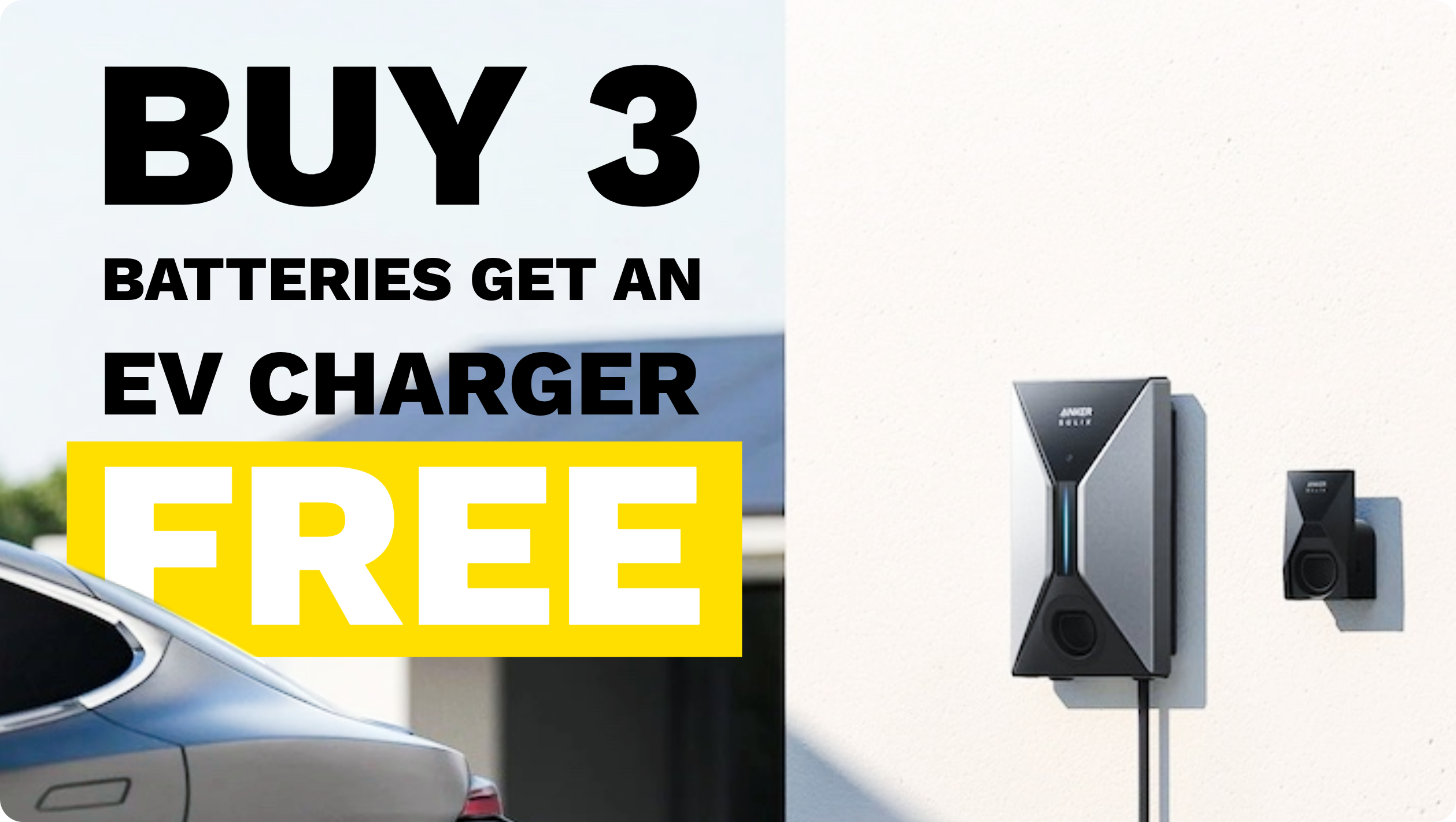 Free Anker SOLIX V1 EV Charger Offer Banner